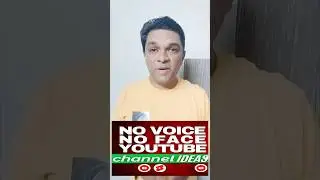 5 Faceless - Voiceless Youtube Channel Ideas 2024 | Faceless - Voiceless Channel Ideas #shorts