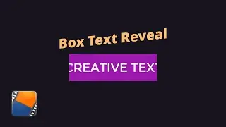 How to create a Box Text Reveal Animation in Friction