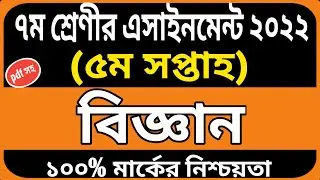 Class 7 science assignment answer 5th week | Class 7 assignment | Class 7 assignment solution