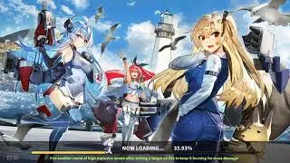 AZUR LANE (iOS) GAMEPLAY