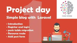 Laravel basics Course - Project Day!  - part 1