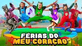 Férias do Meu Coração 🏖️ - Gato Galactico | Clipe Especial de Férias