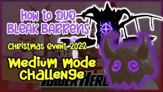 (Tower Heroes) How to DUO get SKULL SKIN in Bleak Barrens Medium (Christmas Event 2022) Update #9