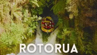 Road Trip to Rotorua | Natural Hot Springs and White Water Rafting