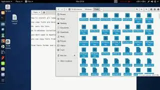How to install all language fonts in kali without any Download