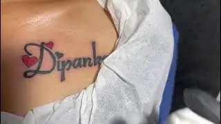 #Nametattoo / #Chesttattoo /