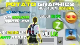😱ULTRA POTATO GRAPHICS CONFIG FOR PUBG MOBILE 1.4 NEW✌🏻 UPDATE - BOOMBAAM YT | PUBG LAG FIX