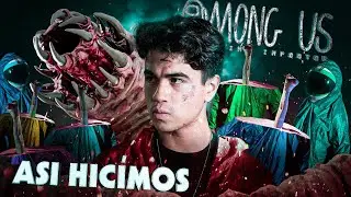 HOW WE MADE AMONG US 4🔪 - AIRSHIP AND THE GIANT WORM - Mike Murcia