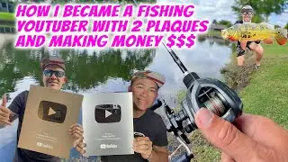 How I Became a Fishing Youtuber with 2 Plaques!