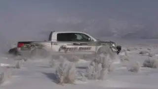 2007 Toyota Tundra Long Travel in the snow