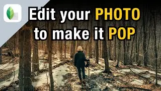 How To Make a PHOTO POP on your phone- Photo editing App Snapseed Tutorial