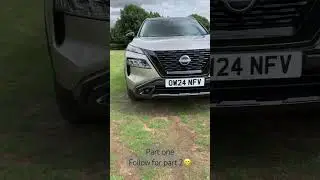 NISSAN XTRAIL N-TREK comparison! #shorts