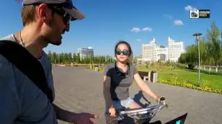 Как арендовать Велосипед в Астане \ Водно-Зеленый бульвар \ Путешествия по Казахстану
