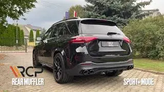 Mercedes-Benz GLE53 AMG | RCP Exhausts | Rear muffler