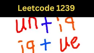 Leetcode 1239 : Maximum Length of a Concatenated String with Unique Characters | Backtracking