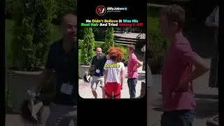 He Couldn't Believe Having Hair Is Possible 😭💀