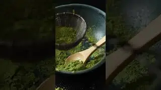 Готовим блины на сухом зелёном чае #блинчики #shorts #shortsvideo #food #foodie #cooking #еда
