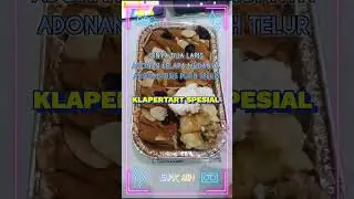 Cemilan Enak : Klapertart paling enak dengan tampilan menarik serta full topping - Mantap #shorts