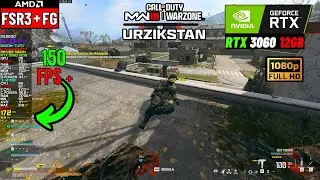 COD - Warzone 3 (FSR3 + FG) [150FPS+] | RTX 3060 12GB + i3-12100F | 