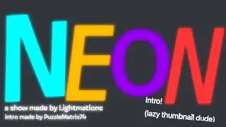NEON Intro!