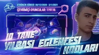YENİ YILBAŞI EĞLENCESİ KODLARI !! PUBG MOBİLE YILBAŞI ETKİNLİĞİ