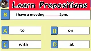 Prepositions | Preposition and its Explanation | Preposition Quiz - Learn  | Preposition Worksheet