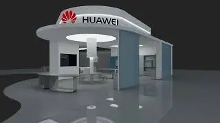 3D Exhibition Stall I Arena Animation