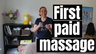 STORY - First paid massage, fresh out of collage!