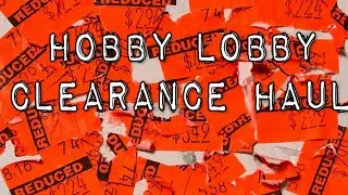 Hobby lobby clearance haul Aug 2023 
