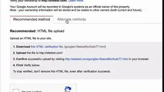 Use Google Analytics to Verify Property Ownership in Google Search Console
