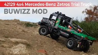 LEGO® Technic™ 42129 4x4 Mercedes-Benz Zetros Trial Truck MOD with BuWizz 3.0 Pro Tech Specs -Part 1