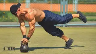 Быстрая Тренировка с Гирей Для Всего Тела!!