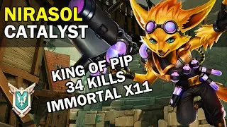 Pip Main 34 Kills Immortal X11 NirasoL Paladins Competitive (Master) CATALYST