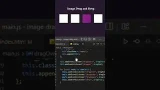 How to make image drag and drop html css