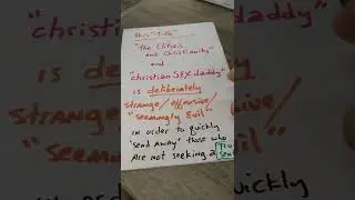 a peaceful explanation of christianSEXdaddy..!
