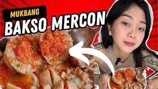 ASMR MUKBANG BAKSO PEDAS‼️