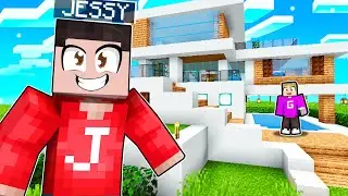 Wij BOUWEN Een MILLIONAIRS VILLA In Minecraft! (Met Mods)