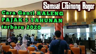 Cara Bayar pajak 5 tahunan & Ganti kaleng di Samsat Cibinong Bogor