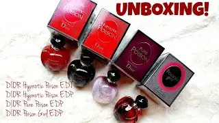 All my Dior Poison Perfumes | Unboxing