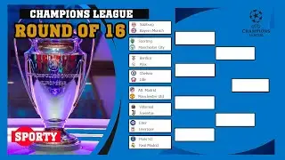 CHAMPIONS LEAGUE. Round of 16. Results, Standings.  Benfica – Ajax, Atletico – Manchester United.