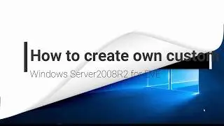 HowTo create own Windows Server on the EVE-NG
