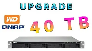 Ampliación a  40TB de mi Nas QNAP TS453BU
