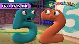 Ups And Downs – On The Move | Numberjacks DOUBLE Full Episodes