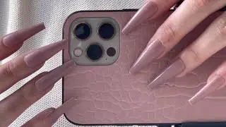 Anticipatory ASMR / Fast Aggressive Camera Scratching + Camera Tapping on Phone Case / Lofi No Talk