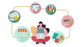 Shopping online 1 || how to make whiteboard animation | online store animation