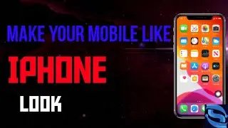 how to make our mobile phone into iPhone circle Button