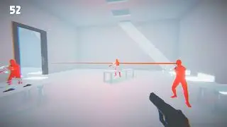 Zone Guardian Game Play Inspired by Super Hot