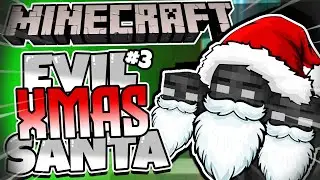 Fighting EVIL Minecraft SANTA !! | An Awakening Adventure Map (#3)
