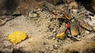 Primitive Technique - Ash Cooked Bread | Survival Bushcraft