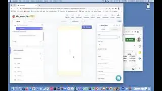 Design an info screen to display data for one spreadsheet row (Thunkable)